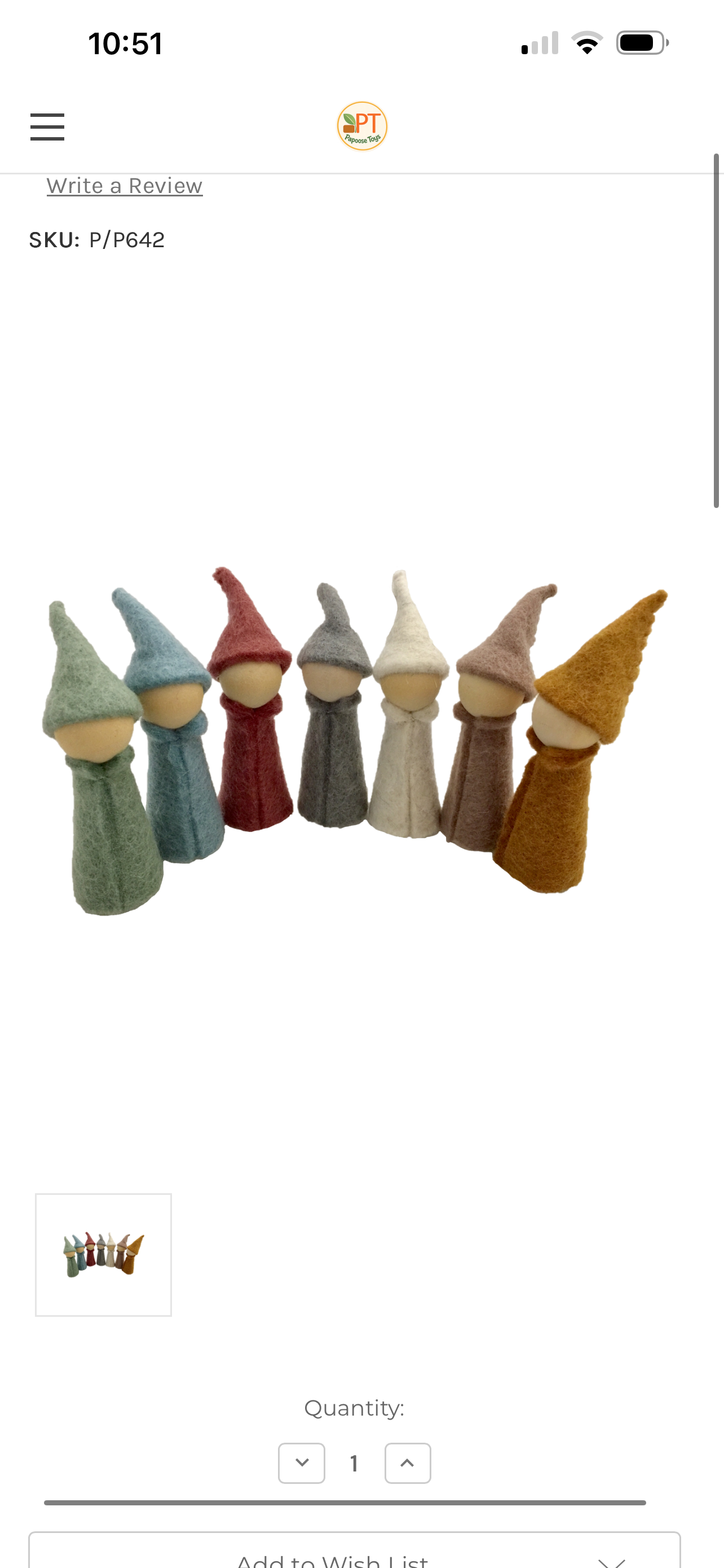 Earth Gnomes - full set of 7