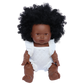 PRE ORDER White heart pointelle heart Playsuit - Fits 34-38cm Minikane Gordis, Mini Colettos, Miniland Dolls, Llorens dolls