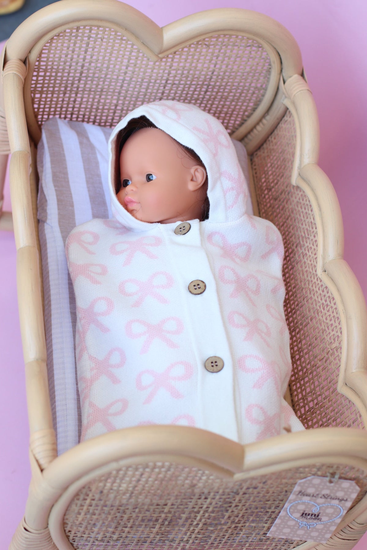 Dolls Dream Cocoon - Powder blush bows