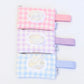 Dolly baby wipes set - Lilac Gingam