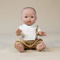 Llorens Mini Colettos Thomas Boy Doll 34cm with no hair blue eyes | Spanish Doll Australia