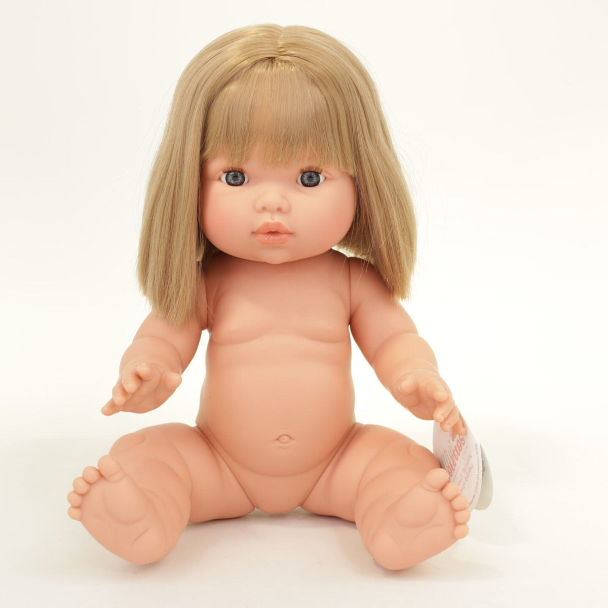 Llorens Mini Colettos Charlotte Girl Doll 34cm with short Blonde Hair Spanish Doll Australia