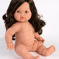 Llorens Mini Colettos Alaska Girl Doll 34cm with Long Brown Hair | Spanish Doll Australia