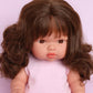 Llorens Mini Colettos Harper Girl Doll 34cm with Long Brown Hair | Spanish Doll Australia