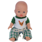 PRE ORDER The Coop Club Dolls Tee + Check Trouser set