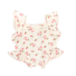 PRE ORDER Vintage Rose Playsuit - Fits 34-38cm Minikane Gordis, Mini Colettos, Miniland Dolls, Llorens dolls