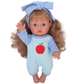 PRE ORDER ‘An Apple a day’ Romper - Fits 34-38cm Minikane Gordis, Mini Colettos, Miniland Dolls, Llorens dolls