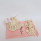 Dolls sized Rattan Tea set