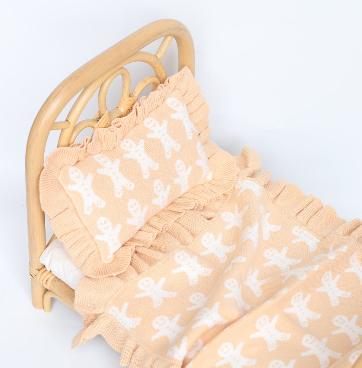 Ginger kid doll Blanket and Pillow set