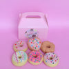 Pretty pinks Donut set - 6 pce
