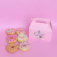 Pretty pinks Donut set - 6 pce