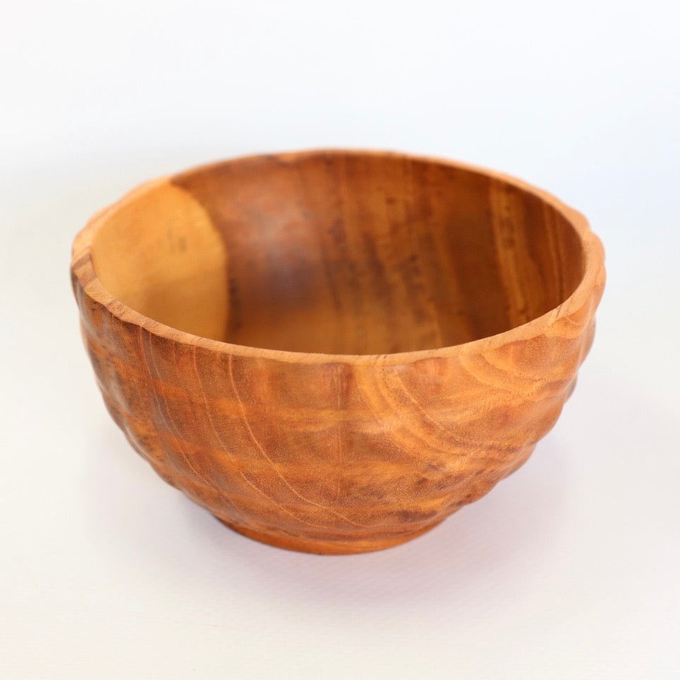 Teak Bubble bowls