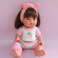 Llorens Mini Colettos Hazel Girl Doll 34cm with short brown Hair | Spanish Doll Australia