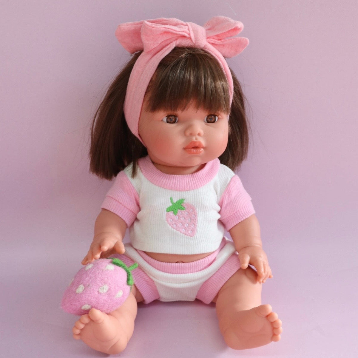 Llorens Mini Colettos Hazel Girl Doll 34cm with short brown Hair | Spanish Doll Australia
