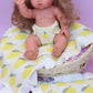 Freshly squeezed frilled doll Blanket + Pillow set