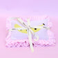 Frilled Smilie Banana doll Blanket + Pillow set