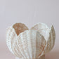 ON SALE Large Clam vintage style basket