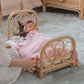 Powder Blush Luxe Pink frilled Dolly (Blanket only)