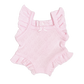 PRE ORDER Pink heart pointelle heart Playsuit - Fits 34-38cm Minikane Gordis, Mini Colettos, Miniland Dolls, Llorens dolls