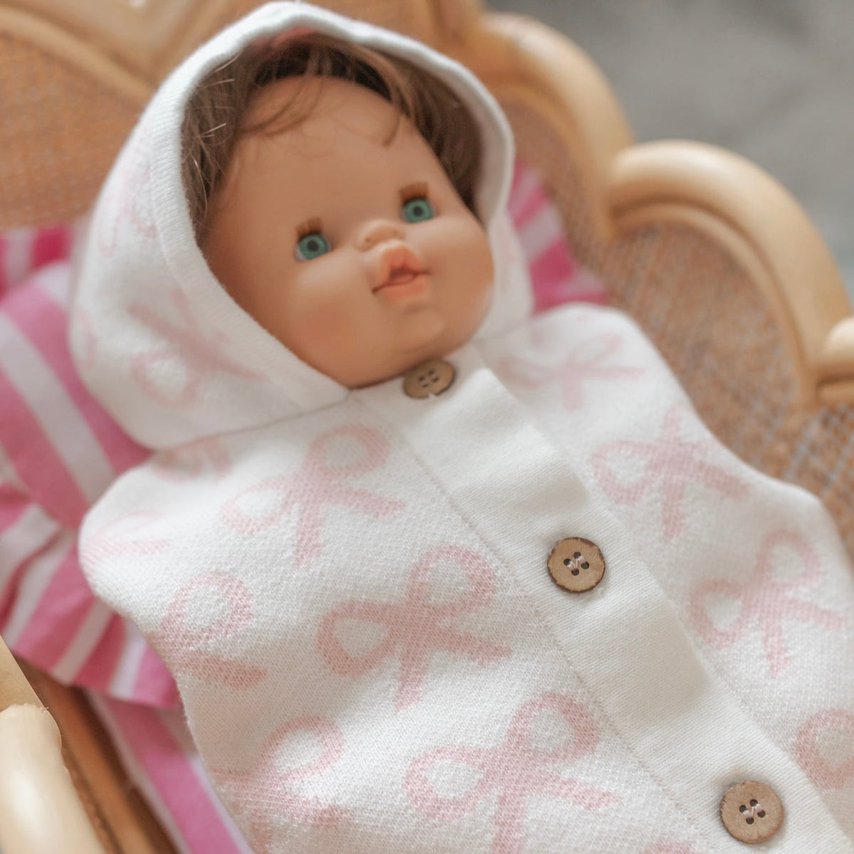 Dolls Dream Cocoon - Powder blush bows