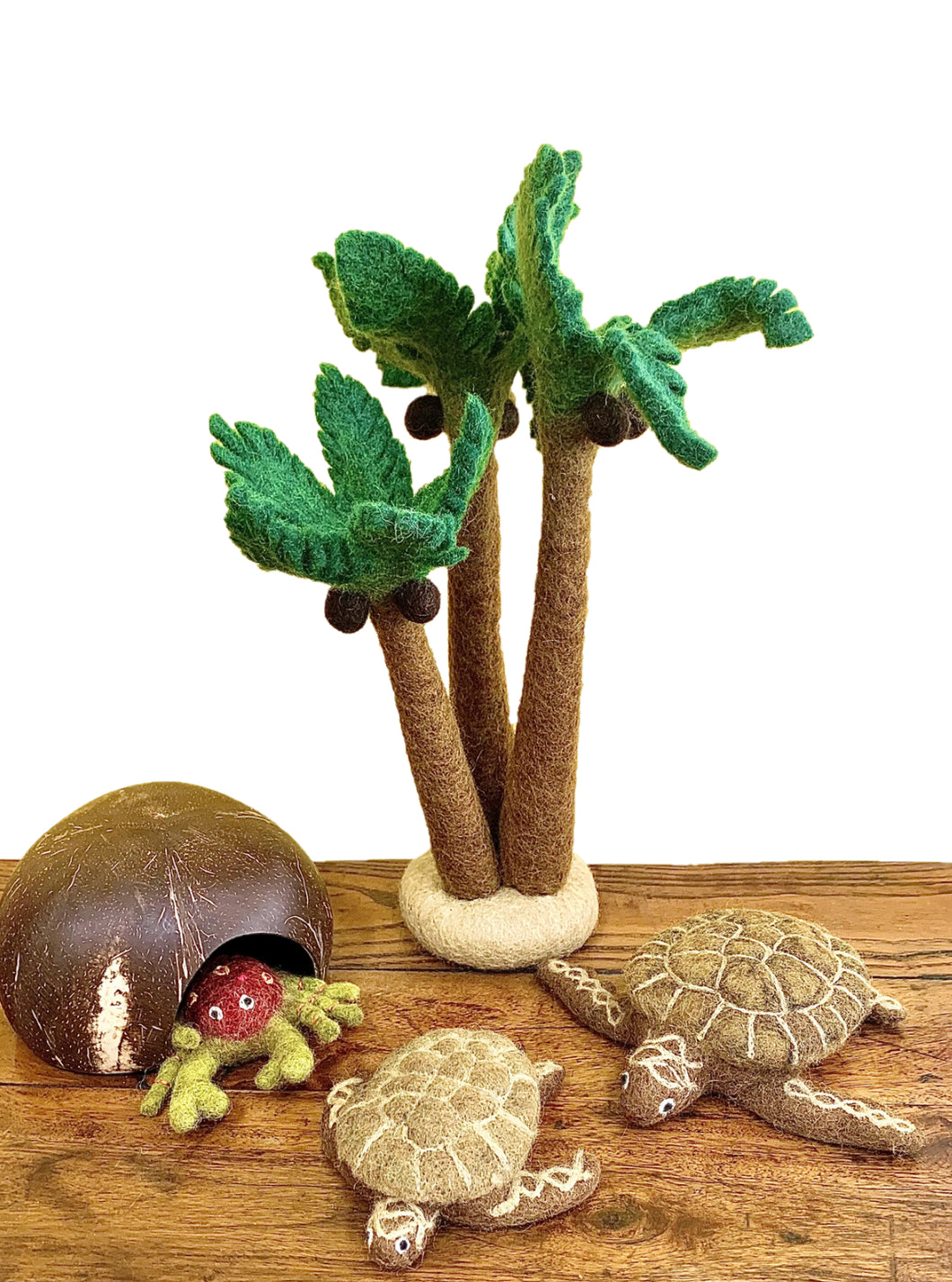 ON SALE Papoose Coconut Island 🏝️ 🥥 set - 5 pce