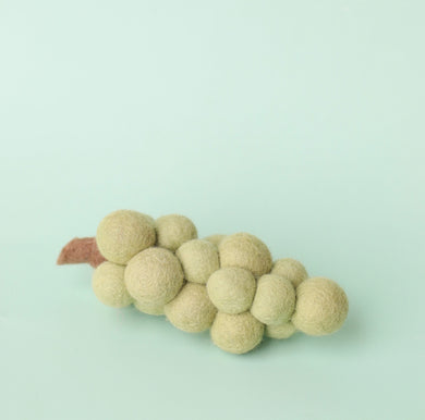 Papoose Felt green grapes - 1 bunch