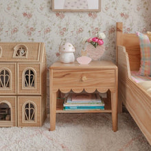 Load image into Gallery viewer, Scalloped night stand - SHIPPING QUOTE REQUIRED