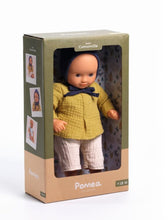 Load image into Gallery viewer, 32cm Pomea Machine Washable camomille Soft Body Doll