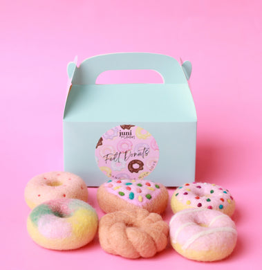 Pretty pinks Donut set - 6 pce
