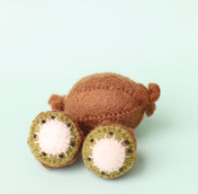 Load image into Gallery viewer, Papoose Felt kiwi fruit set - 3 pce