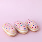 Pink Sprinkle Eclairs - 2 pce