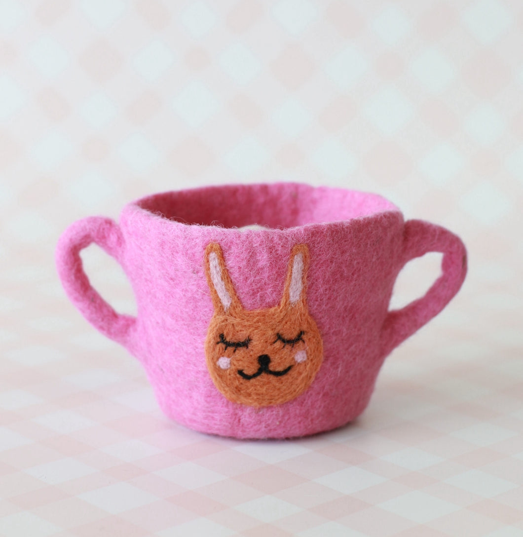 Easter felt cups - 3 colours