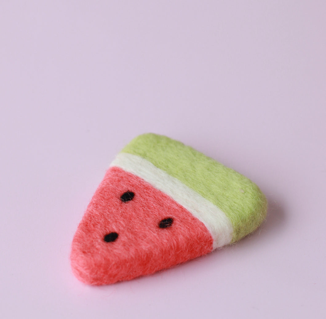 Juni Moon Felt watermelon 🍉 slice - 1 pce