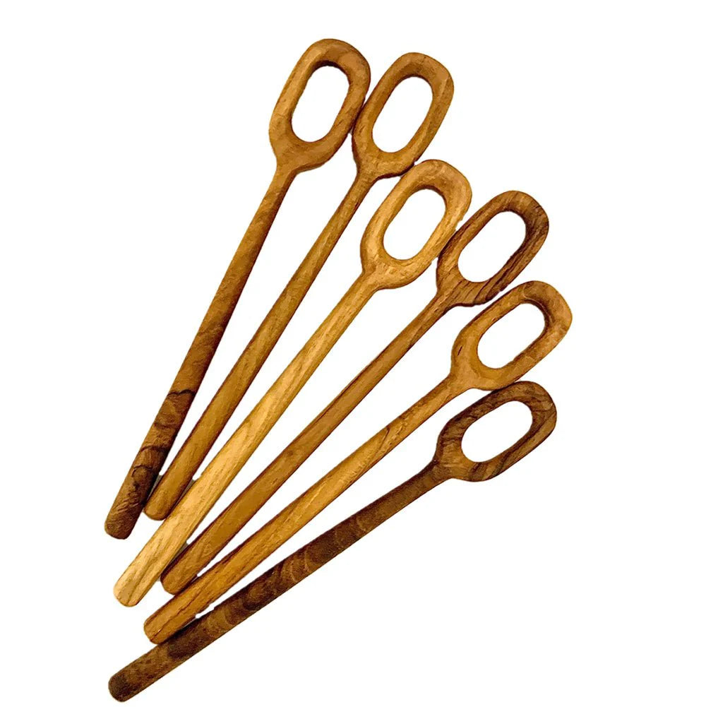 On Sale Natural teak bubble blowers 1 pce