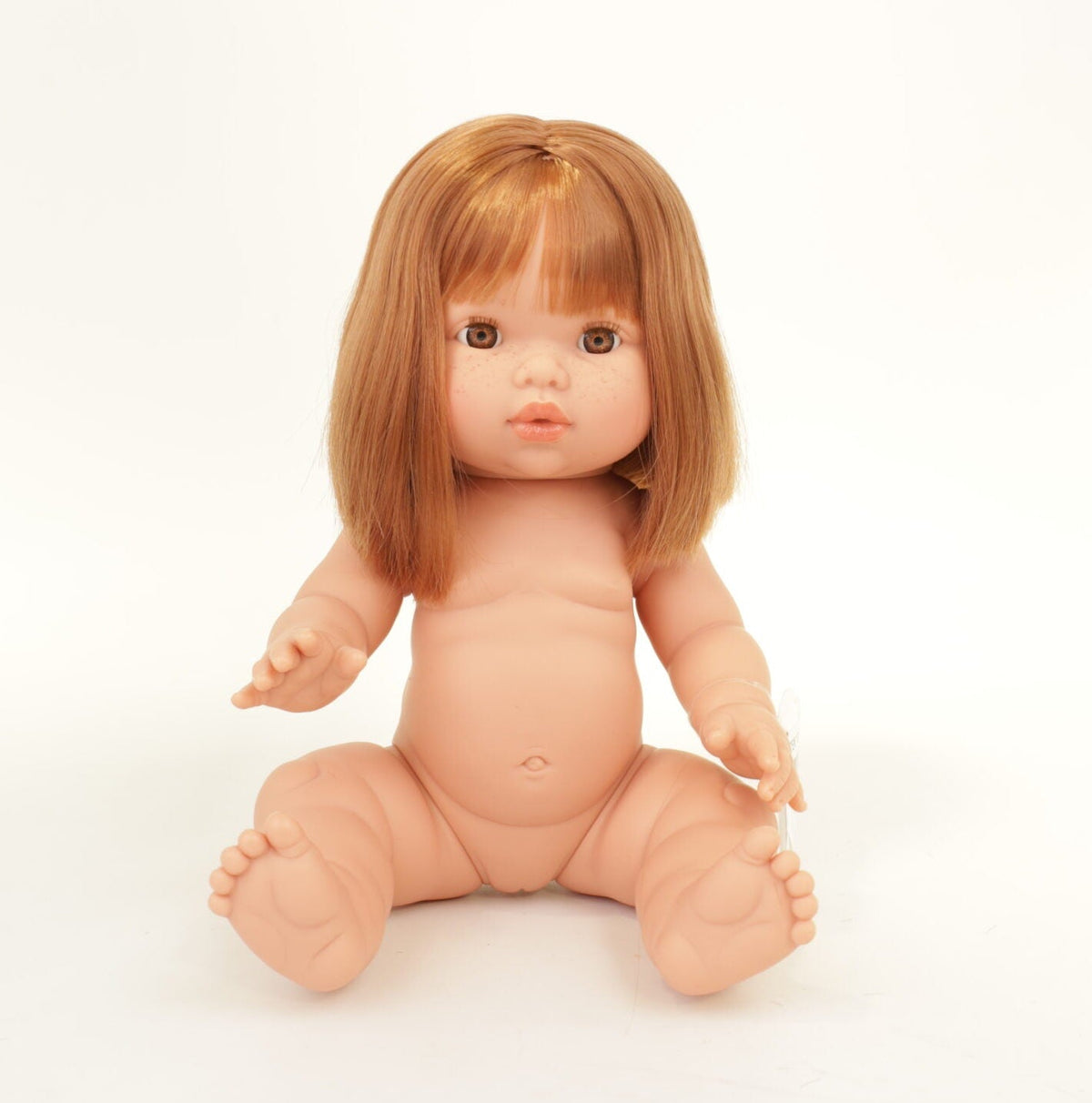 Llorens Mini Colettos Girl Doll Sadie 34cm with short red hair| Spanish Doll Australia