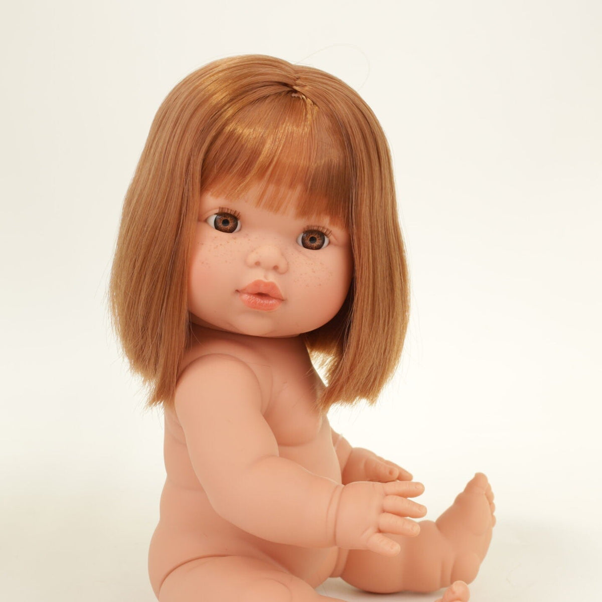 Llorens Mini Colettos Girl Doll Sadie 34cm with short red hair| Spanish Doll Australia