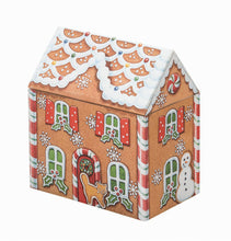 Load image into Gallery viewer, Gingerbread house tin - 2 sizes