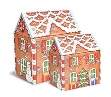 Load image into Gallery viewer, Gingerbread house tin - 2 sizes