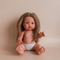 Llorens Mini Colettos Sandra Girl Doll 34cm with Long Blonde Hair brown eyes| Spanish Doll Australia