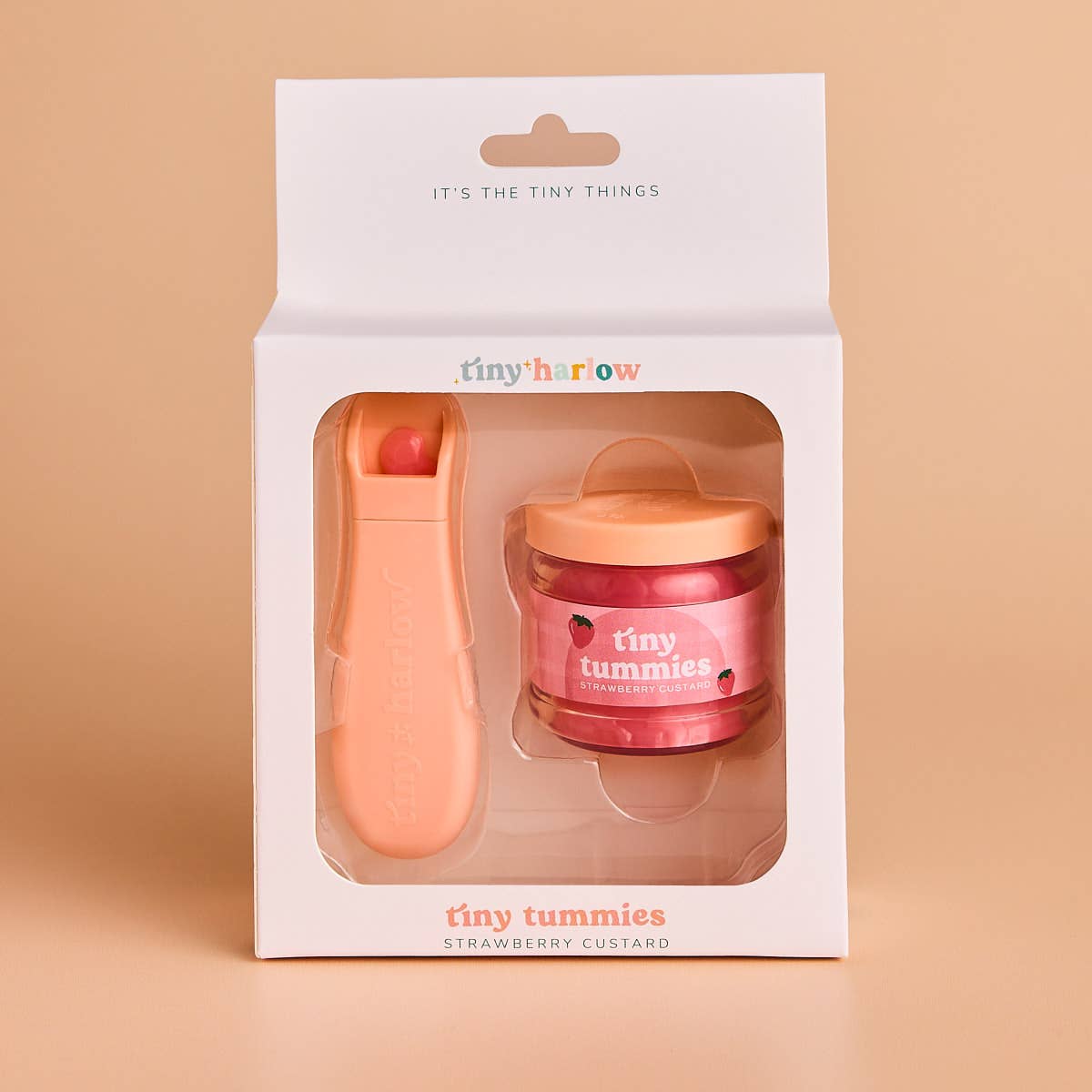 Tiny Harlow Tiny Tummies Dolls Food Jar -Apple Puree