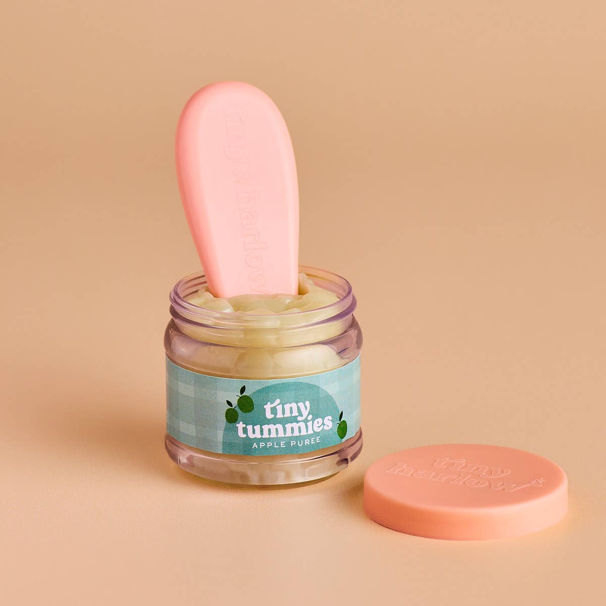 Tiny Harlow Tiny Tummies Dolls Food Jar -Apple Puree