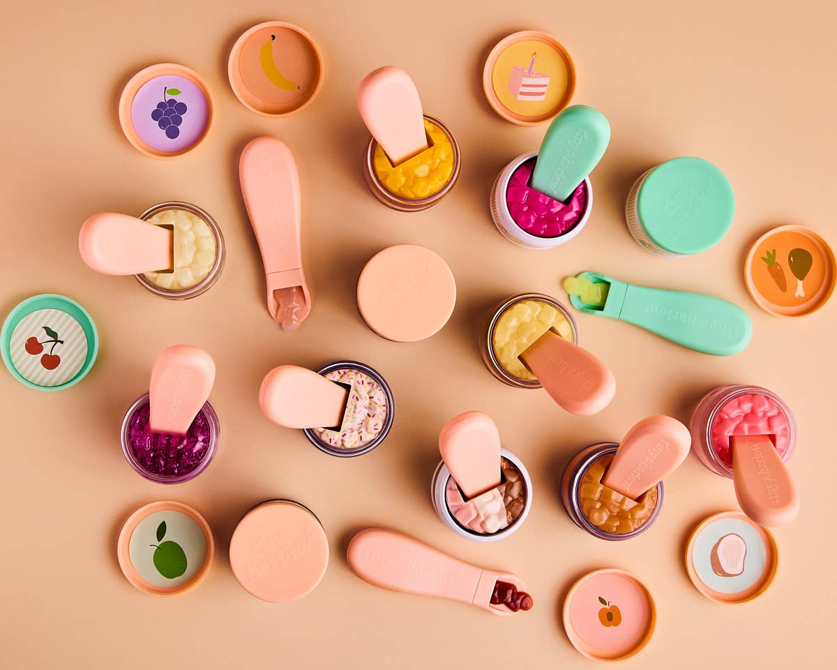 Tiny Harlow Tiny Tummies Dolls Food Jar -Apple Puree