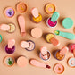 Tiny Harlow Tiny Tummies Dolls Food Jar - Neapolitan Icecream