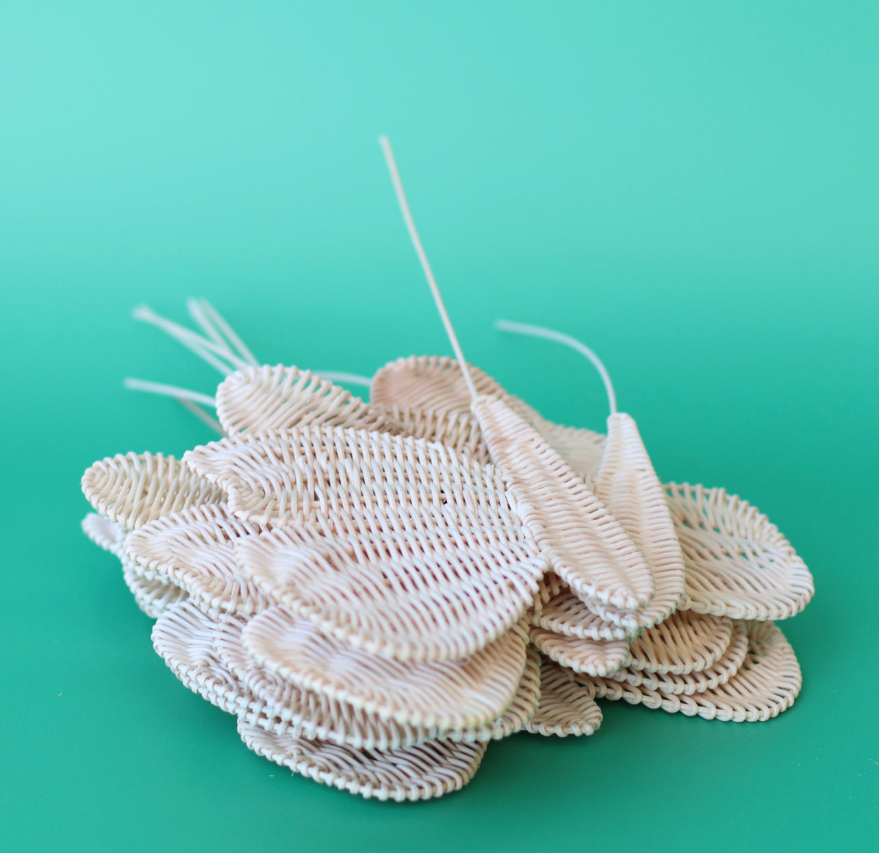 Rattan Butterfly decals - Set of 8 or 4