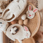 Felt chocolate hot cross buns - set or single