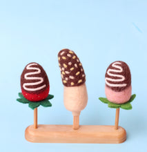 Load image into Gallery viewer, Wooden stand for fruit pops and lollipops
