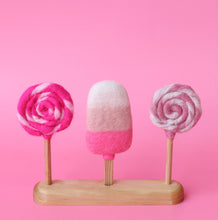 Load image into Gallery viewer, Wooden stand for fruit pops and lollipops