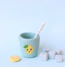 Load image into Gallery viewer, On sale Let&#39;s make Lemonade&#39; 7 pce cup set