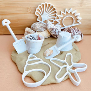 Beach play dough cutter Bundle