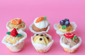 Felt Muffins - 8 styles